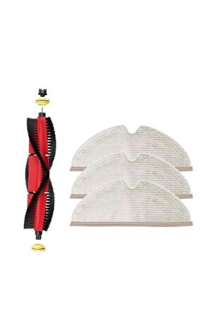 Roborock S5 Max Robot Süpürge Uyumlu 4'lü Yedek Parça Seti