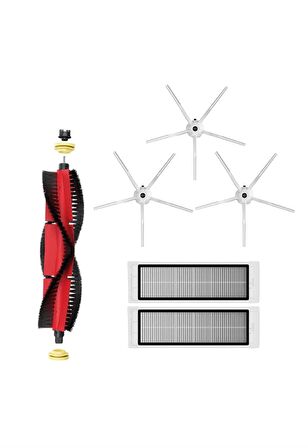 Roborock S5 Max Robot Süpürge Uyumlu 6'lı Yedek Parça Seti