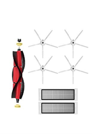 Roborock S5 Max Robot Süpürge Uyumlu 7'li Yedek Parça Seti