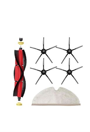 Roborock S5 Max Robot Süpürge Uyumlu 6'lı Yedek Parça Seti