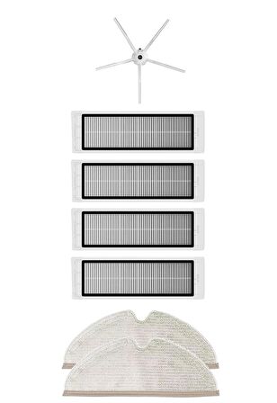 Roborock S5 Max Robot Süpürge Uyumlu 7'li Yedek Parça Seti