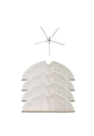 Roborock S5 Max Robot Süpürge Uyumlu 5'li Yedek Parça Seti