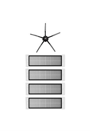 Roborock S5 Max Robot Süpürge Uyumlu 5'li Yedek Parça Seti