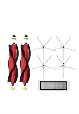 Roborock S5 Max Robot Süpürge Uyumlu 7'li Yedek Parça Seti