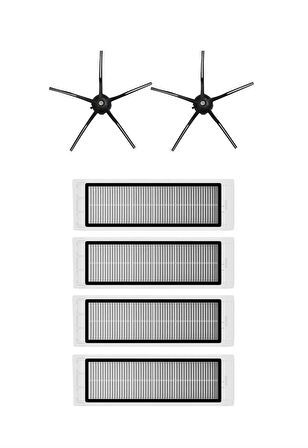 Roborock S5 Max Robot Süpürge Uyumlu 6'lı Yedek Parça Seti