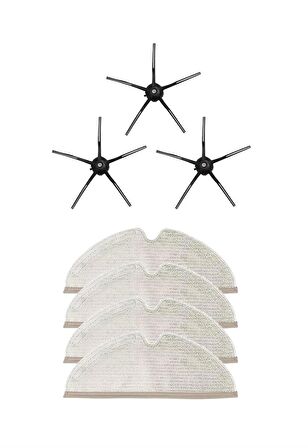 Roborock S5 Max Robot Süpürge Uyumlu 7'li Yedek Parça Seti