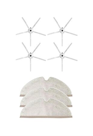 Roborock S5 Max Robot Süpürge Uyumlu 7'li Yedek Parça Seti