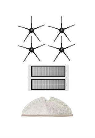 Roborock S5 Max Robot Süpürge Uyumlu 7'li Yedek Parça Seti