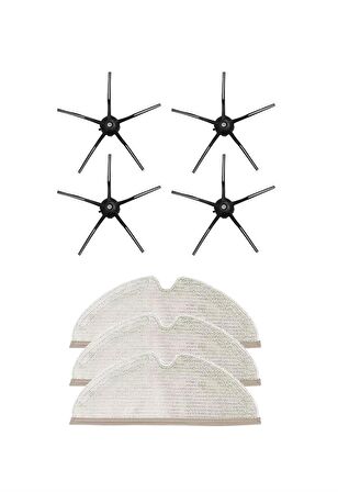 Roborock S5 Max Robot Süpürge Uyumlu 7'li Yedek Parça Seti