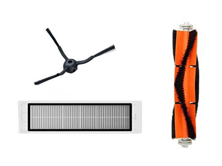 Dreame L10 Robot Süpürge Uyumlu 3'lü  Yedek Parça Seti