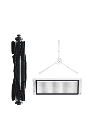360 Vacuum Mop Cleaner S7 Robot Süpürge Uyumlu 3'lü Yedek Parça Seti