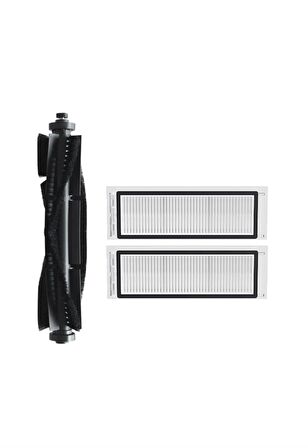 360 Vacuum Mop Cleaner S7 Robot Süpürge Uyumlu 3'lü Yedek Parça Seti