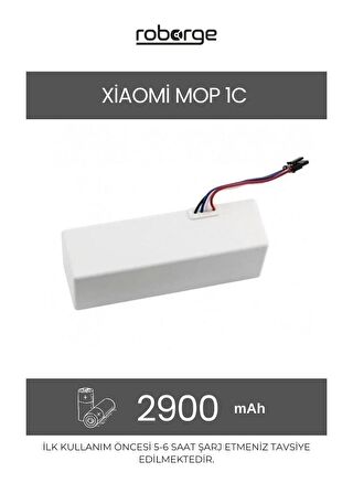 Xiaomi Vacuum Mop 1C (STYTJ01ZHM) Robot Süpürge Uyumlu Batarya 2900 mAh - Muadil Ürün