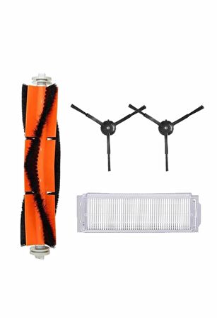 Xiaomi Vacuum Mop 2 Pro (MJST1SHW) Robot Süpürge Uyumlu 4'lü Yedek Parça Seti