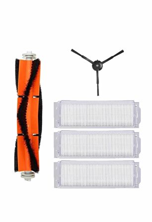 Xiaomi Vacuum Mop 2 Pro (MJST1SHW) Robot Süpürge Uyumlu 5'li Yedek Parça Seti
