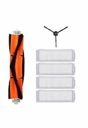 Xiaomi Vacuum Mop 2 Pro (MJST1SHW) Robot Süpürge Uyumlu 6'lı Yedek Parça Seti