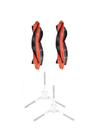 Xiaomi Mop Pro Robot Süpürge Uyumlu 4'lü - Yedek Parça Seti