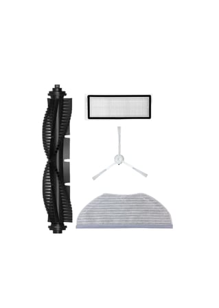 360 Vacuum Mop Cleaner S9 Robot Süpürge 4'lü Yedek Parça Seti - Muadil Ürün