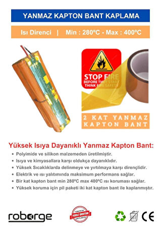 360 Vacuum Mop Cleaner S9 Robot Süpürge Uyumlu Batarya 5200 mAh - Muadil Ürün