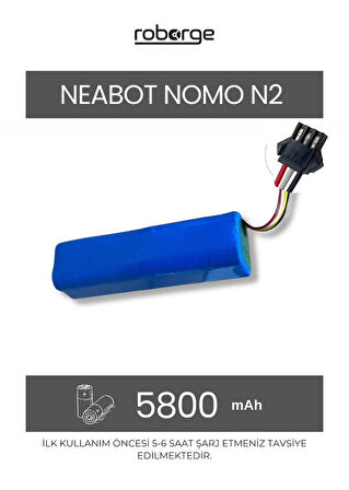 Neabot Nomo N2 Robot Süpürge Uyumlu Batarya 5800 mAh - Muadil Ürün