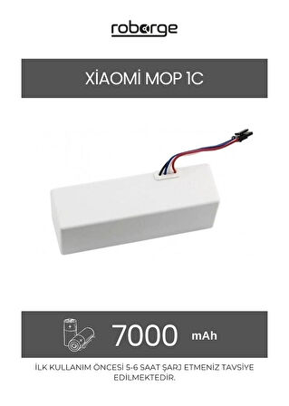 Xiaomi Vacuum Mop 1C (STYTJ01ZHM) Robot Süpürge Uyumlu Batarya 7000 mAh - Muadil Ürün