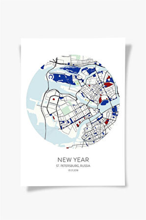St. Petersburg City Map
