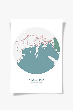 Bodrum City Map