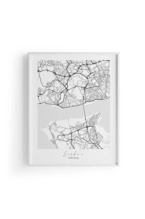 Lisbon City Map