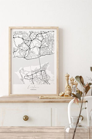 Lisbon City Map