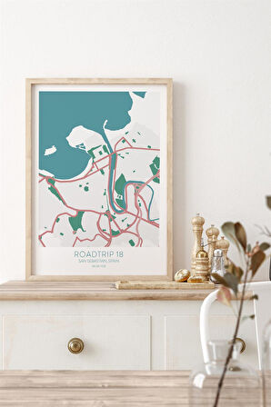 San Sebastian City Map