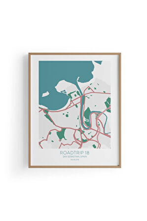 San Sebastian City Map