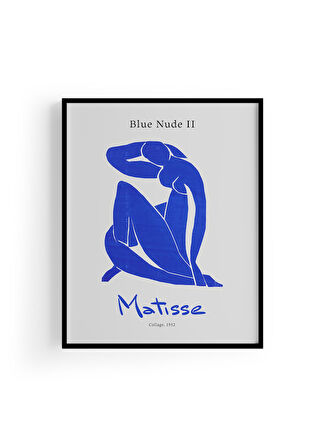 Blue Nude II, Matisse | Ünlü Ressam Tablosu