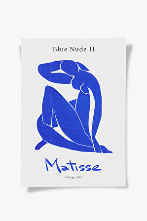 Blue Nude II, Matisse | Ünlü Ressam Tablosu