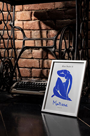 Blue Nude II, Matisse | Ünlü Ressam Tablosu