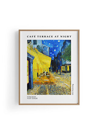 Café Terrace at Night, Vincent Van Gog | Ünlü Ressam Tablosu