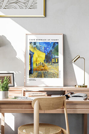 Café Terrace at Night, Vincent Van Gog | Ünlü Ressam Tablosu