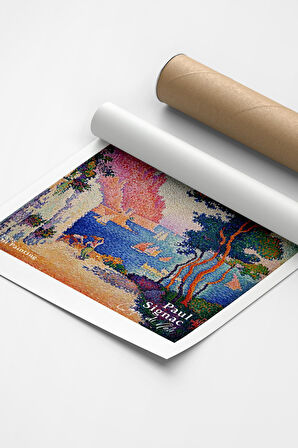 Capo di Noli, Paul Signac | Ünlü Ressam Tablosu