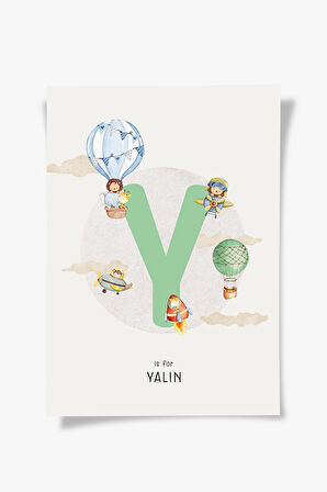 Baby Boy Letter | Çocuk Odası Tablo