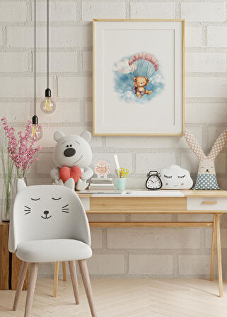 Flying Bear | Çocuk Odası Tablo