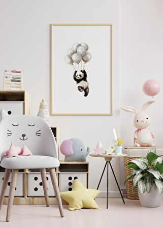 Happy Panda | Çocuk Odası Tablo