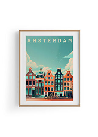 Amsterdam | Şehir Posteri