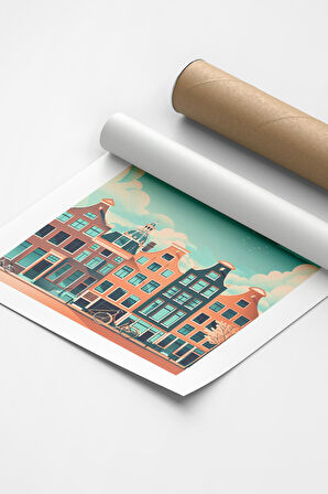 Amsterdam | Şehir Posteri
