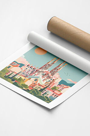 Barcelona | Şehir Posteri
