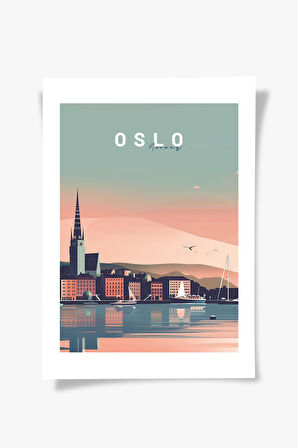 Oslo | Şehir Posteri