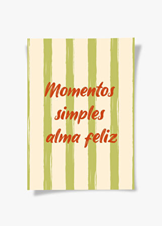 Alma Feliz | Tipografi Posteri