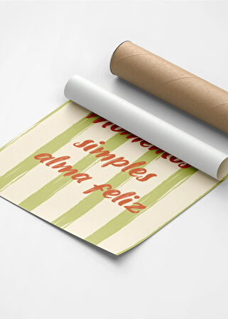 Alma Feliz | Tipografi Posteri