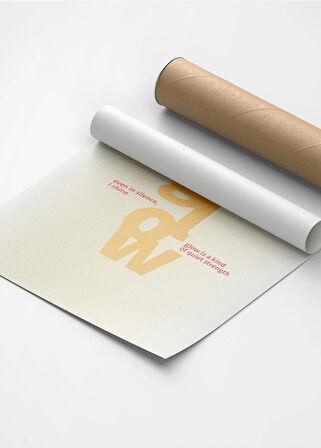 Glow Within | Tipografi Posteri