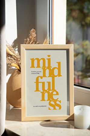 Mindfulness | Tipografi Posteri