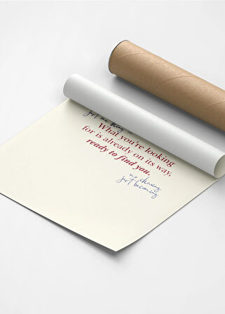 Ready To Find You | Tipografi Posteri