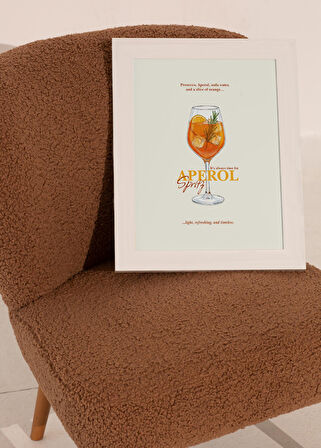 Aperol Spritz Kokteyl Posteri